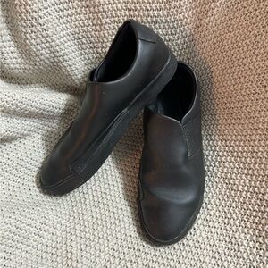 Nike Women's Black Blazer City Ease Leather Slip-on Shoes‎ SZ 7.5